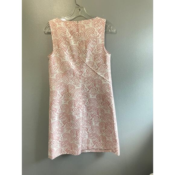 Victoria Beckham for Target Sleeveless Sheath Dress Size X-Small Pink & White - Picture 4 of 5